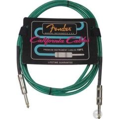 FENDER 0990418057 CALİFORNİA 5.5M ENSTRÜMAN  KABLO YEŞİL