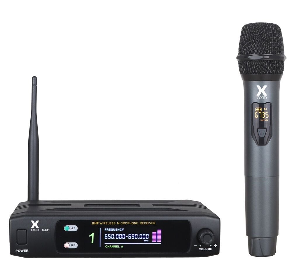 OXİD UHF U-641 KABLOSUZ EL MİKROFON TELSİZ