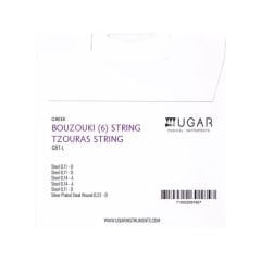 UGAR GBT-L YUNAN BUZUKİ TELİ 6 TELLİ SİLVER PLATED STEEL