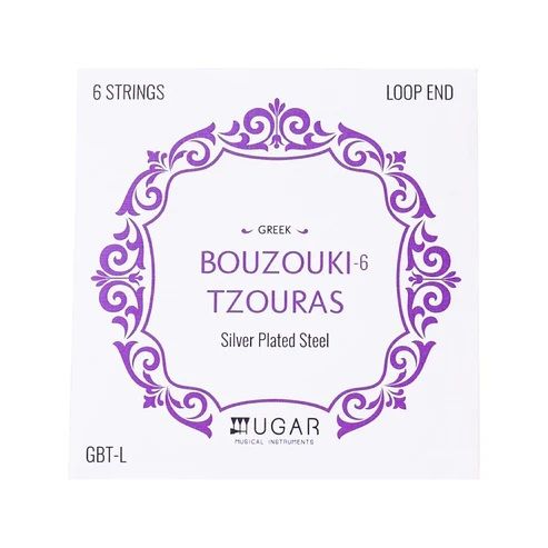 UGAR GBT-L YUNAN BUZUKİ TELİ 6 TELLİ SİLVER PLATED STEEL