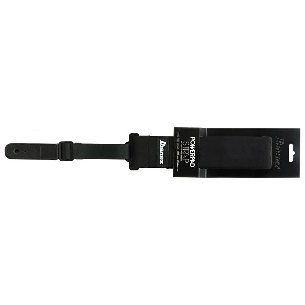 IBANEZ GSF50-BK ELEKTRO GİTAR ASKISI SİYAH SÜNGERLİ