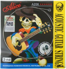 ALİCE A206-2 AKUSTİK GİTAR TELİ TEK TEL 2 NO Sİ