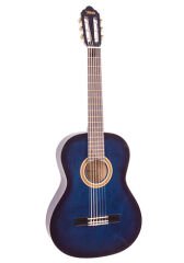 Vc102tbus Klasik Gitar Sap Çelikli 1/2 Mavi Sunburst