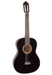 Vc102tbk Klasik Gitar Sap Çelikli 1/2 siyah