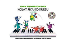 019-PMEM2120 JOHN THOMPSON KOLAY PİYANO KURSU 3. BÖLÜM