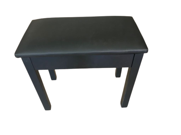 PTCBK CREMONİA PİYANO TABURESİ SİYAH SANDIKLI