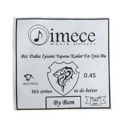BY BAM 0.45 İNCE BAM TAŞLANMIŞ (TRAŞLANMIŞ) PROFESYONEL