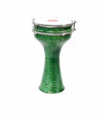 VD-144Y VATAN 4 NO ÇATLAK BOYA DARBUKA SİYAH-YEŞİL