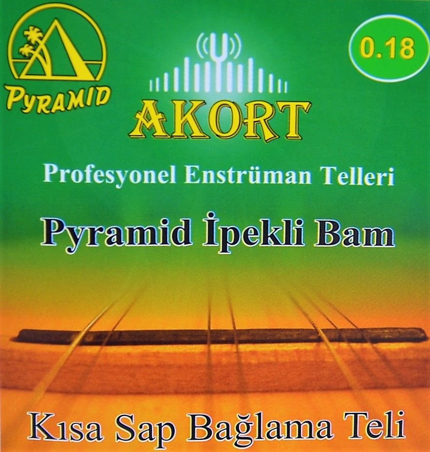 AKORT 0.18 PYRAMİD KISA SAP BAĞLAMATELİ - SAZ TELİ