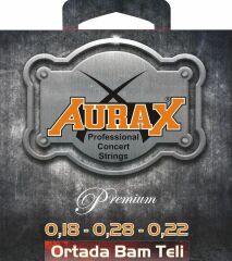 AURAX AX-18B SAZ TELİ PROFESYONEL ORTADA BAMLI 0.18 KISA SAP