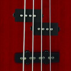 AB4PLUSTR Action Bass V Plus Kırmızı 4 Telli Bas Gitar