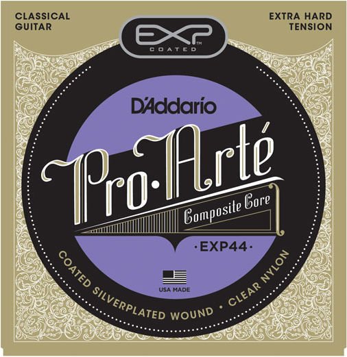 DADDARİO EXP44 COATED EXTRA-HARD TENSİON TAKIM TEL KLASİK GİTAR TELİ