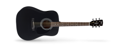 AD810E-BKS Mat Siyah Elektro Akustik Gitar