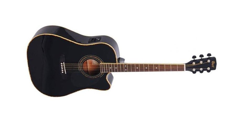 AD880CEBK Siyah Elektro Akustik Gitar