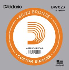 DADDARİO BW023 BRONZE AKUSTİK GİTAR TEK TEL 3 NO SOL