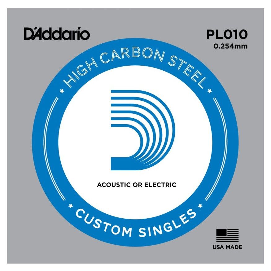 DADDARİO PL010 ELEKTRO VE AKUSTİK GİTAR TEK TEL Mİ