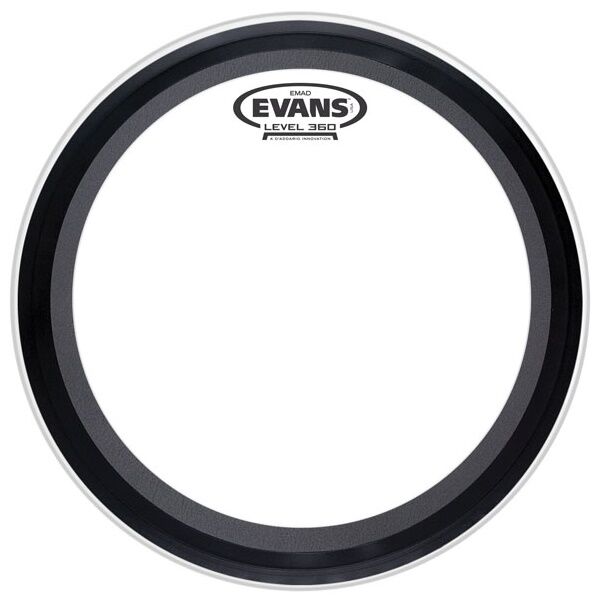 EMAD Clear 20 inch - BD20EMAD Bas Davul Derisi Tek Kat Süngerli