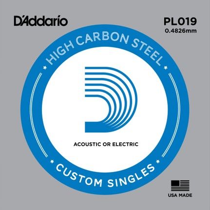 DADDARİO PL019 ELEKTRO VE AKUSTİK GİTAR TEK TEL SOL