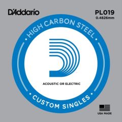 DADDARİO PL019 ELEKTRO VE AKUSTİK GİTAR TEK TEL SOL