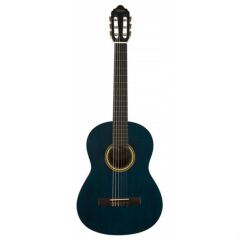 VALENCİA VC204TBU KLASİK GİTAR TRANSPARAN MAVİ