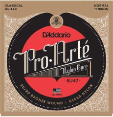 DADDARİO EJ47 80/20 BRONZE NYLON NORMAL TENSİON TAKIM TEL KLASİK GİTAR TELİ