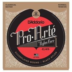DADDARİO EJ49 SİYAH NYLON NORMAL TENSİON TAKIM TEL KLASİK GİTAR TELİ