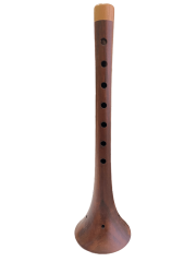 RENKLENDİRİLMİŞ ZURNA ORTA BOY 29.5 CM - Sİ + BORU + HALKA + 3 ADET YEDEK KAMIŞ