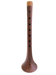 RENKLENDİRİLMİŞ ZURNA ORTA BOY 29.5 CM - Sİ + BORU + HALKA + 3 ADET YEDEK KAMIŞ