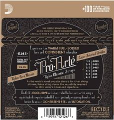 EJ45-3D Klasik Gitar Tel Seti Normal Tension 3'lü Paket