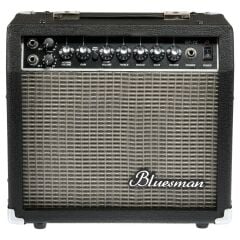 BLUESMAN GF15 GİTAR ANFİSİ ÇİFT GİRİŞLİ REVERBLİ