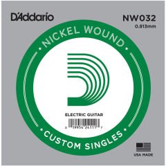 DADDARİO NW032 .032 ELEKTRO VE AKUSTİK GİTAR TEK TEL
