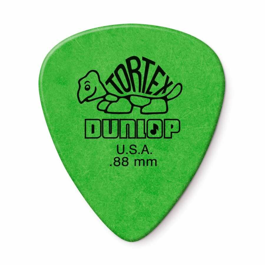 JİM DUNLOP 418P.88 TORTEX STANDART .88 MM YEŞİL PENA