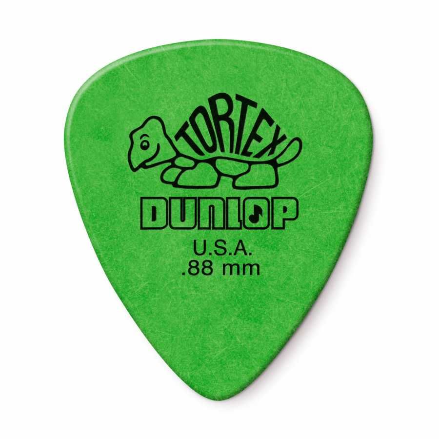 JİM DUNLOP 418P.88 TORTEX STANDART .88 MM YEŞİL PENA