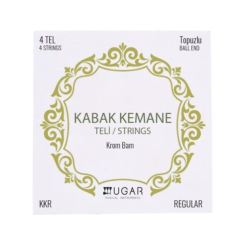 UGAR KKR KABAK KEMANE TELİ 4 TEL KROM BAM TOPUZLU