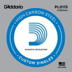 DADDARİO PL0115 ELEKTRO VE AKUSTİK GİTAR TEK TEL