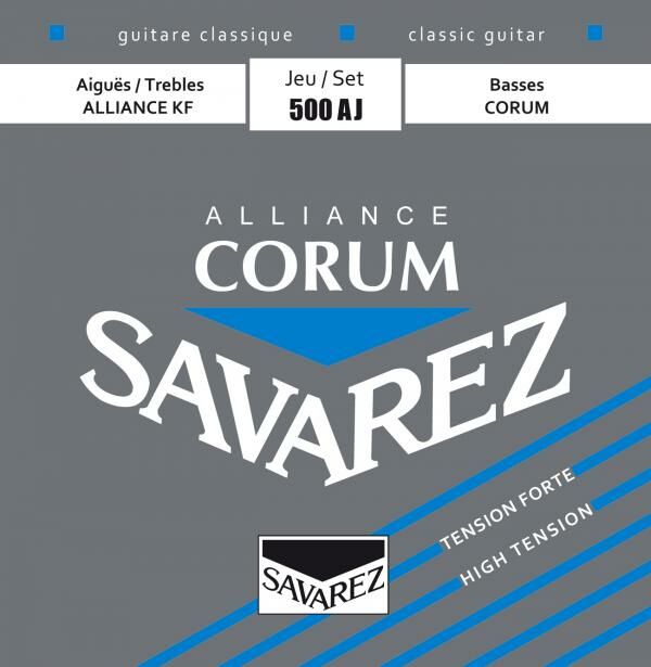 SAVAREZ 500AJ ALLİANCE HİGH TENSİON CORUM BLUE KLASİK GİTAR TELİ