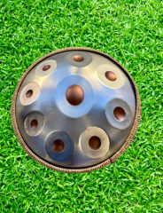 HANG DRUM  HP-S09SG İTHAL HANDPAN 9 TONLU STANDLI SİLVER