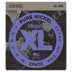 DADDARİO EPN115 PURE NİCKEL BLUES/JAZZ ROCK TAKIM TEL ELEKTRO GİTAR TELİ 011-048