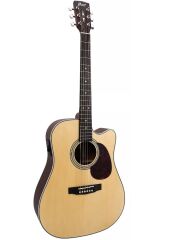 MR500EOP Elektro Akustik Gitar Naturel