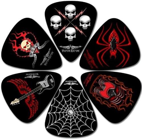 PERRİS LP-VK2 VULTURE KULTURE GİTAR PENA SETİ 6 ADET