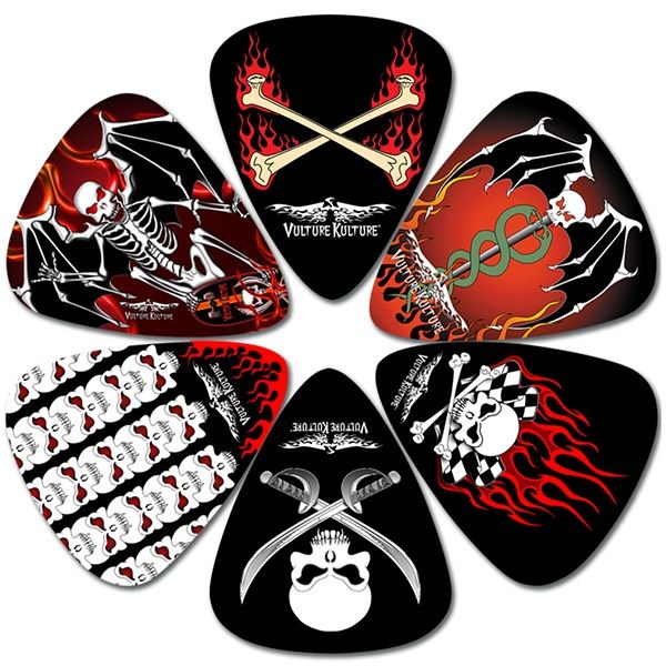 PERRİS LP-VK1 VULTURE KULTURE GİTAR PENA SETİ 6 ADET