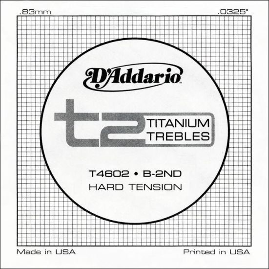 DADDARİO T4602 TİTANİUM HARD - Sİ - TEK TEL KLASİK GİTAR