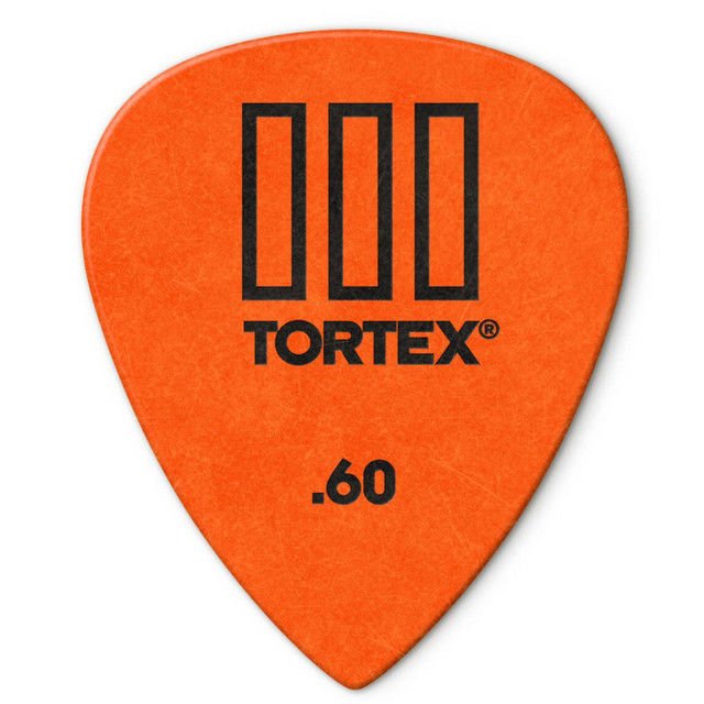 JİM DUNLOP 462P.60 TORTEX T3 .60 MM TURUNCU PENA