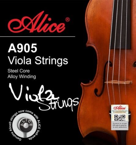 ALİCE A905 CHROME VİOLA TAKIM TEL