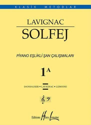 048-PMEM3820 LAVİGNAC SOLFEJ PİYANO EŞLİKLİ ŞAN ÇALIŞMALARI 1A