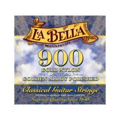 LA BELLA 900 KLASİK GİTAR TELİ GOLD NYLON