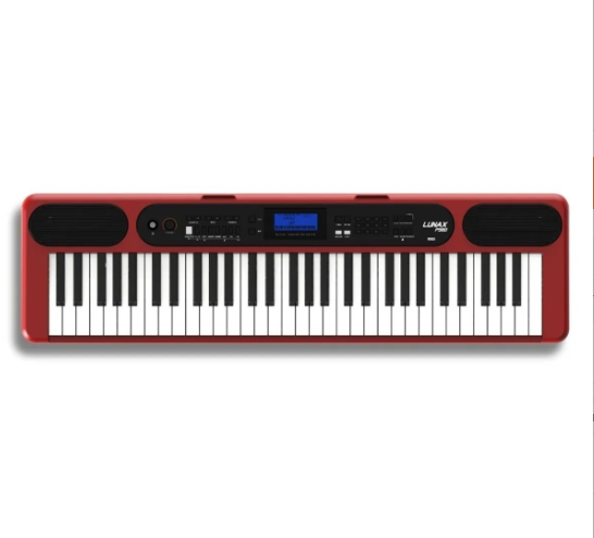 LUNAX PS60 RD 61 TUŞ HASSASİYETLİ ORG KIRMIZI