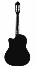 VC104TCBK Siyah Kesik Kasa 4/4 Klasik Gitar
