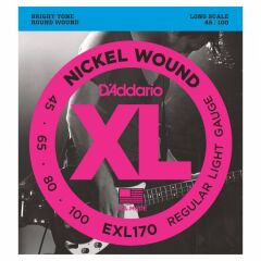 DADDARİO EXL170-5 BAS GİTAR TEL SET 5 TELLİ (45-130)