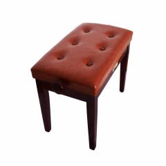 DPB125-MN Piyano Koltuk Tabure Ayarlı Maun